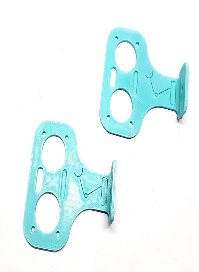 SHOKITECH DIY 4-Wheel Chassis for DIY Robotics with Ultrasonic mounting clamp (Aqua) - Image 3